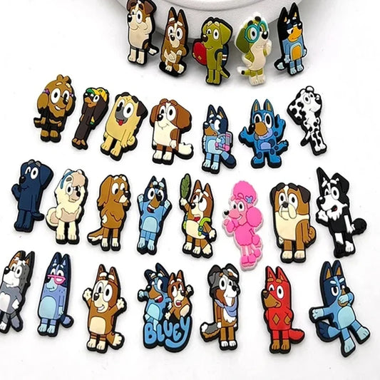 Bluey Croc Charms – 30pcs Aussie Kids Shoe Set